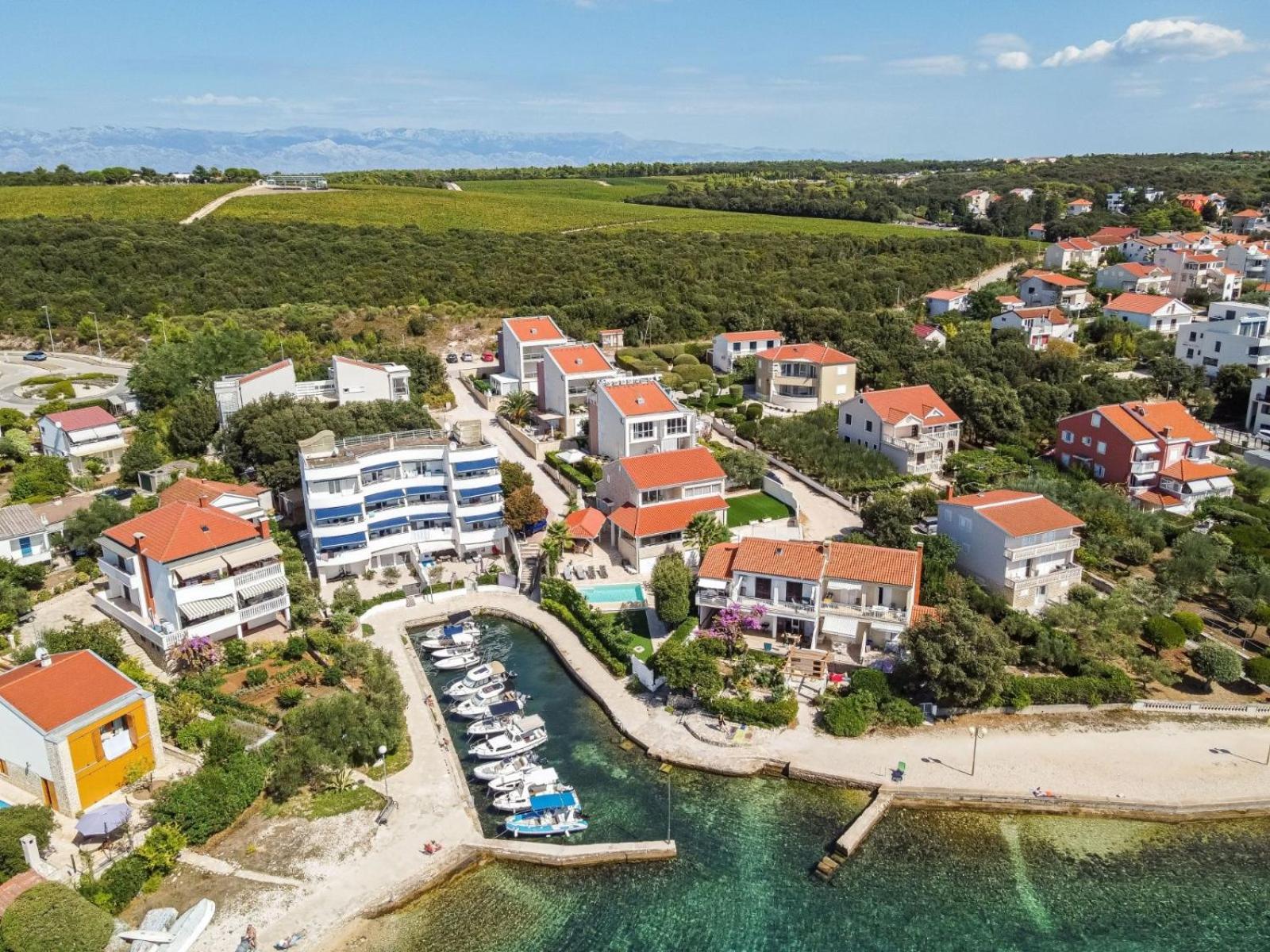 Apartmani Sollei Petrčane Kültér fotó